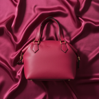 Fendi · Leather Handbag · Bordeaux