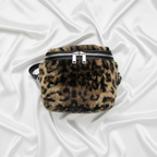 Celine Fluffy Box · Leopard Faux Fur