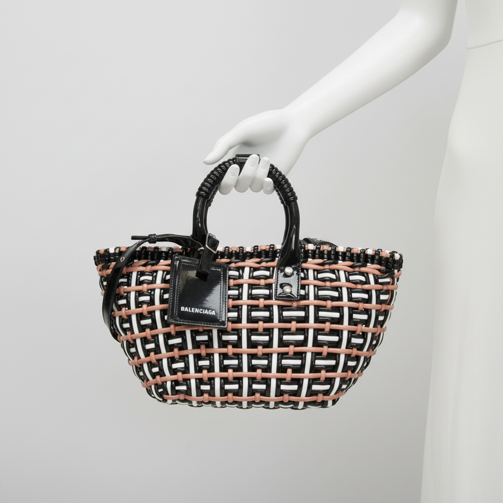 Balenciaga Bistro XS · Enamel Leather