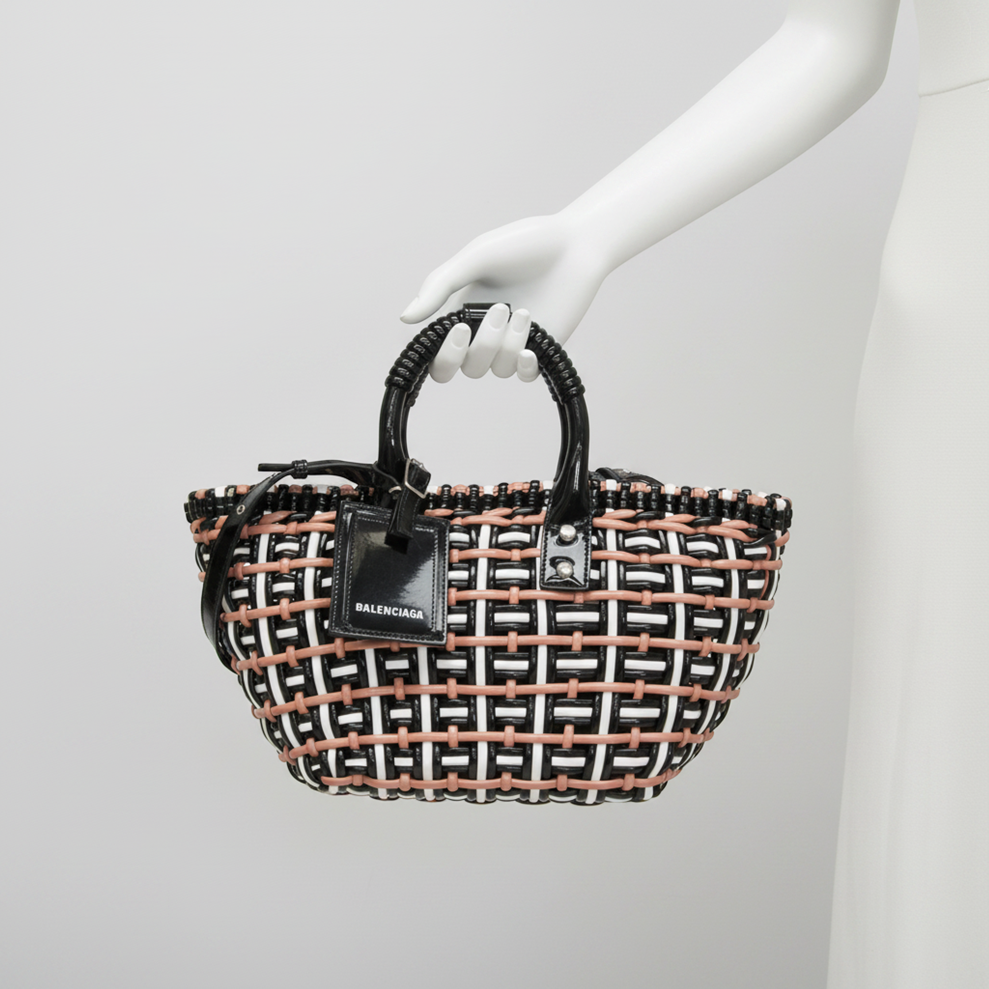 Balenciaga Bistro XS · Enamel Leather