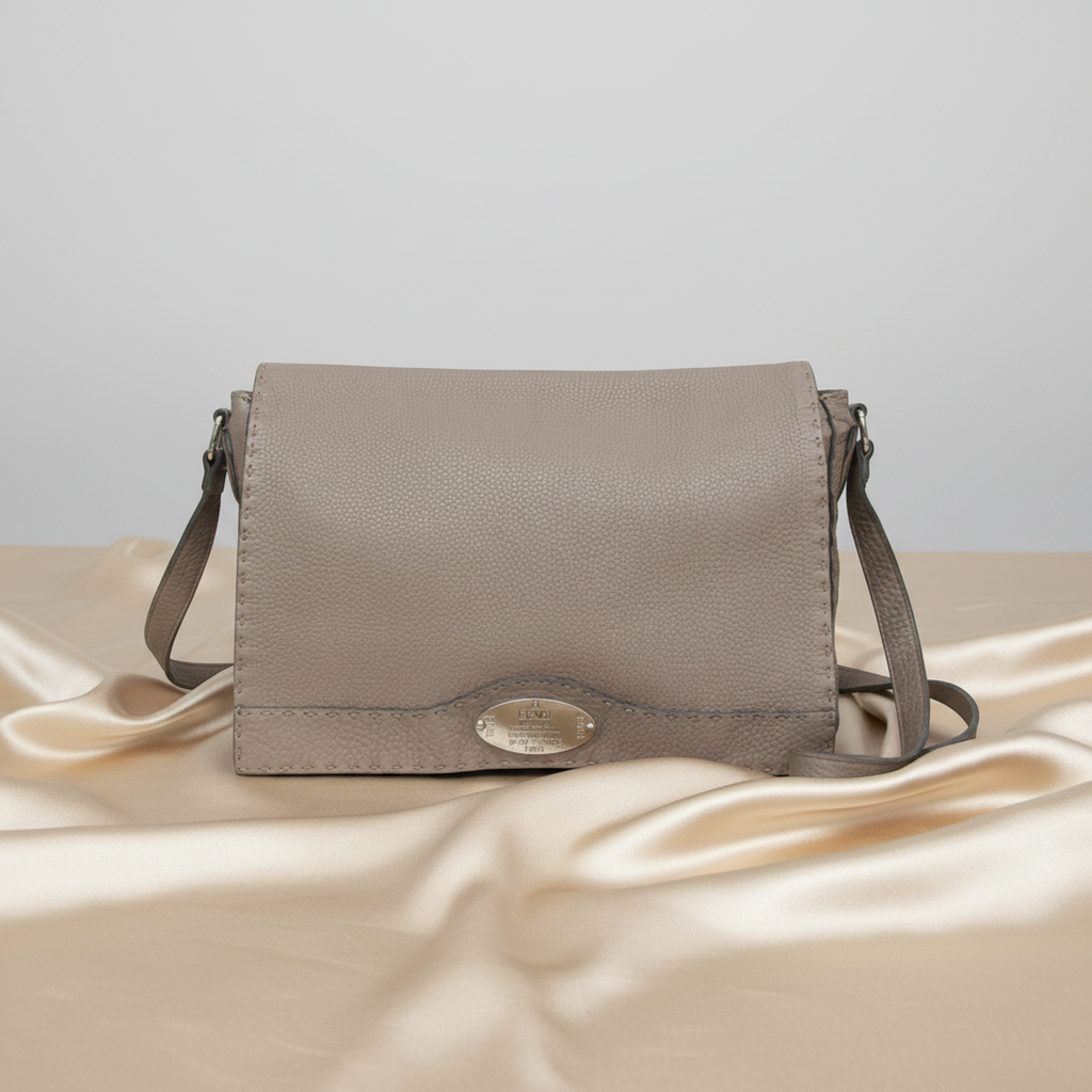 Fendi Selleria · Leather Messenger