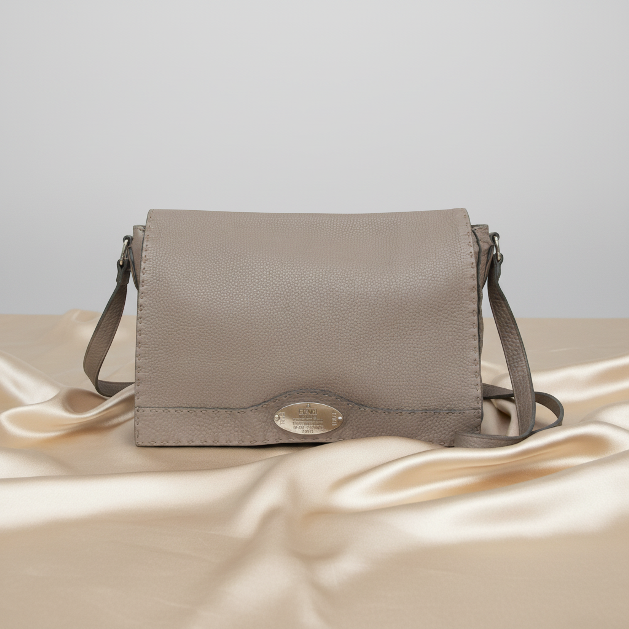 Fendi Selleria · Leather Messenger