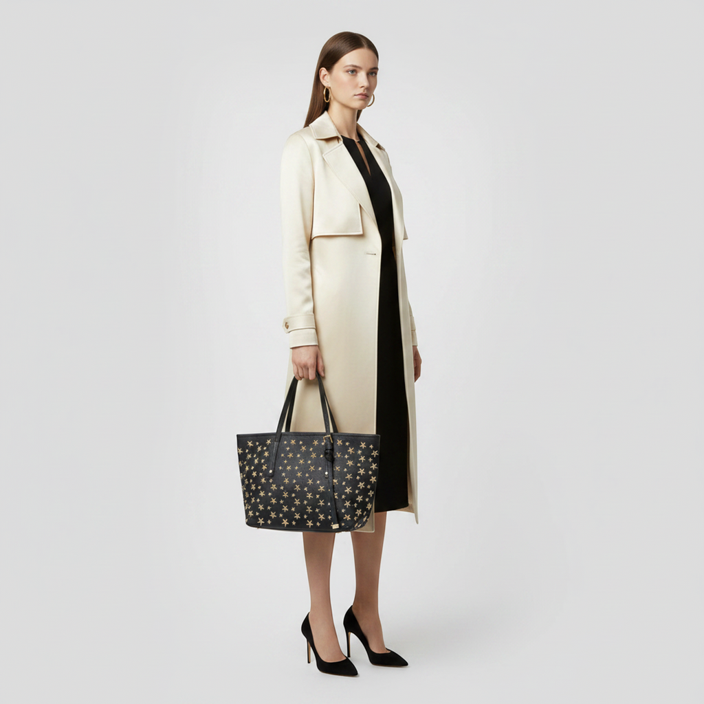 Jimmy Choo Sasha S · Star Studded Tote