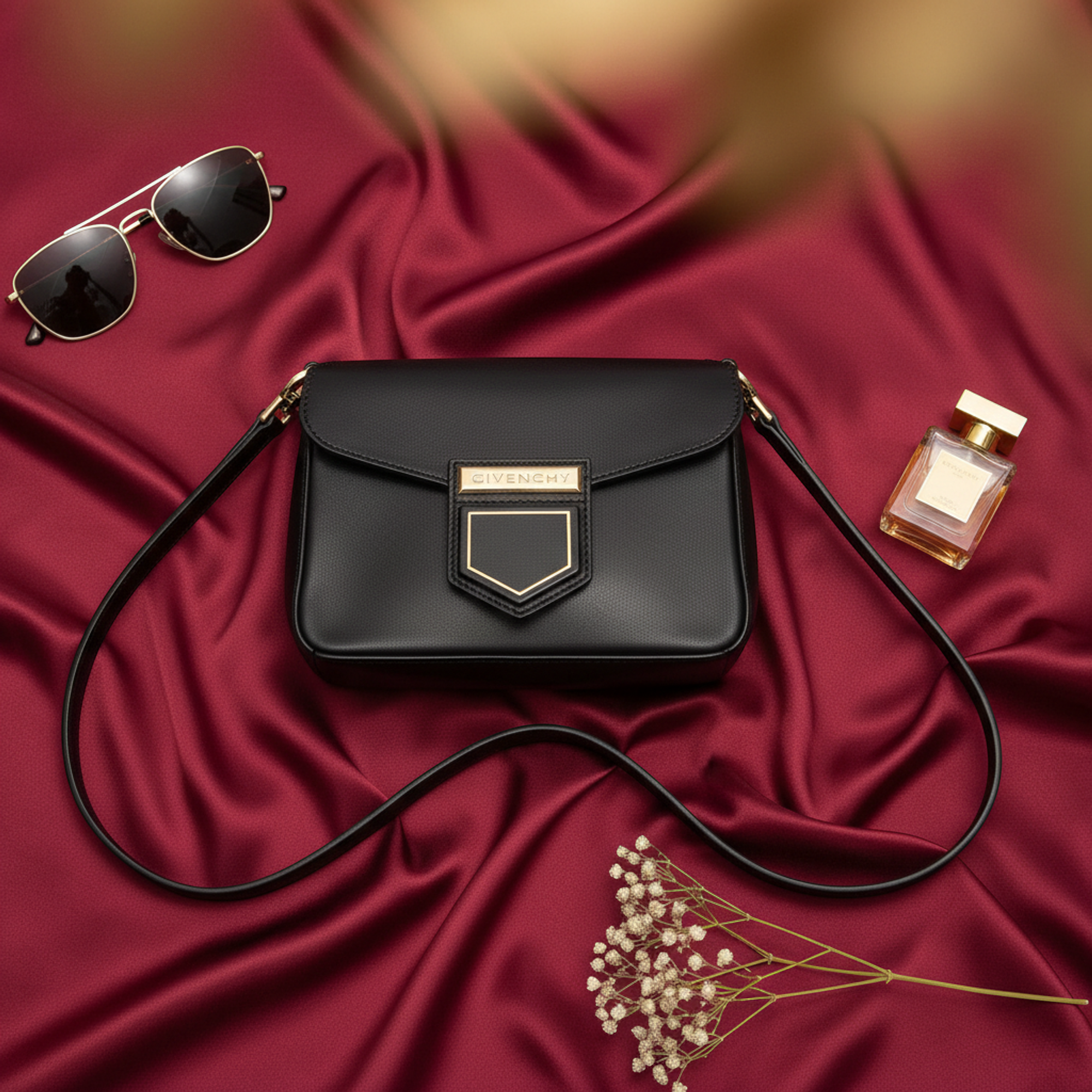 Givenchy Nobile · Leather Shoulder Bag