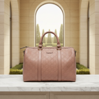 Gucci Guccissima · Boston Bag · Blush Leather
