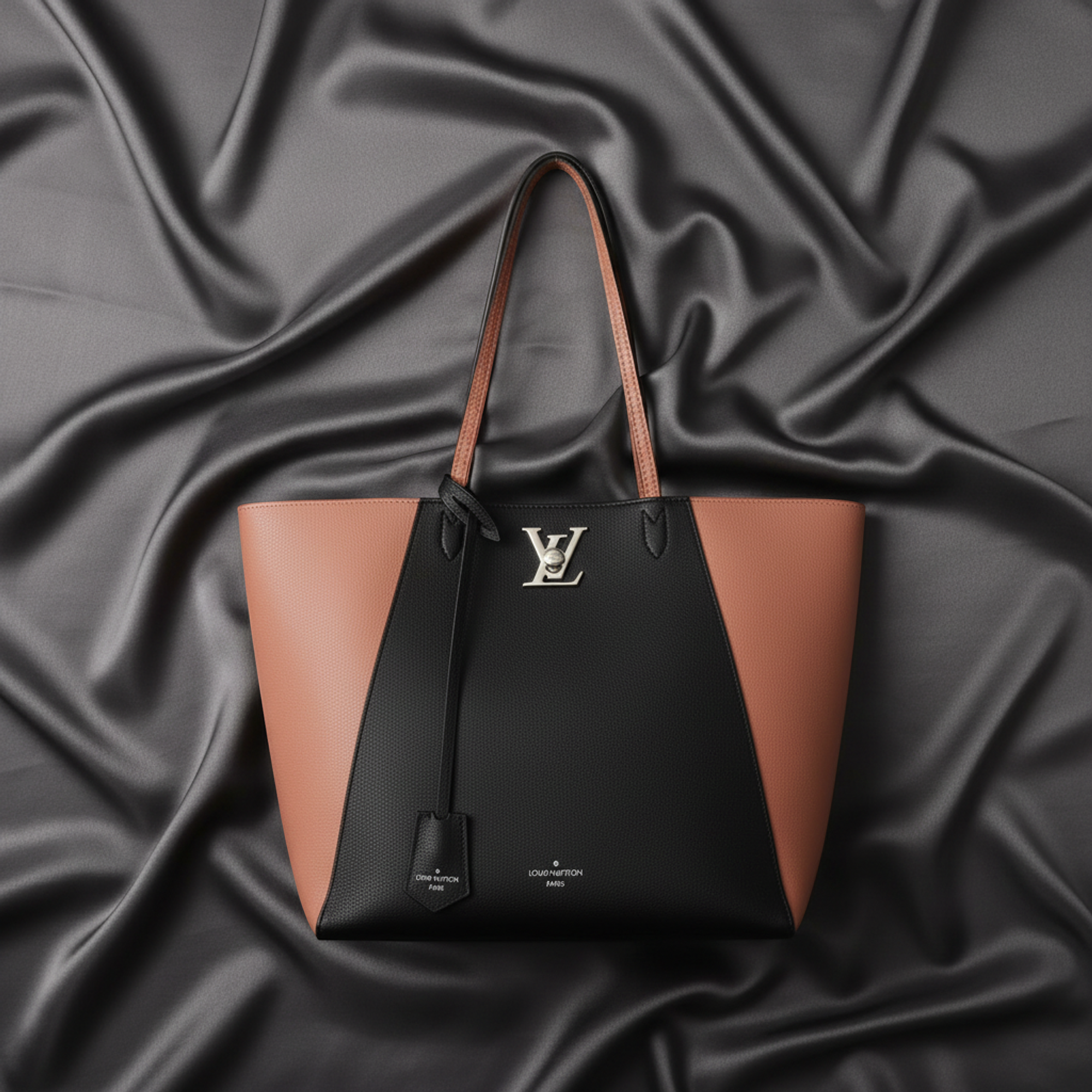 Louis Vuitton Lock Me Cabas · Calfskin Tote