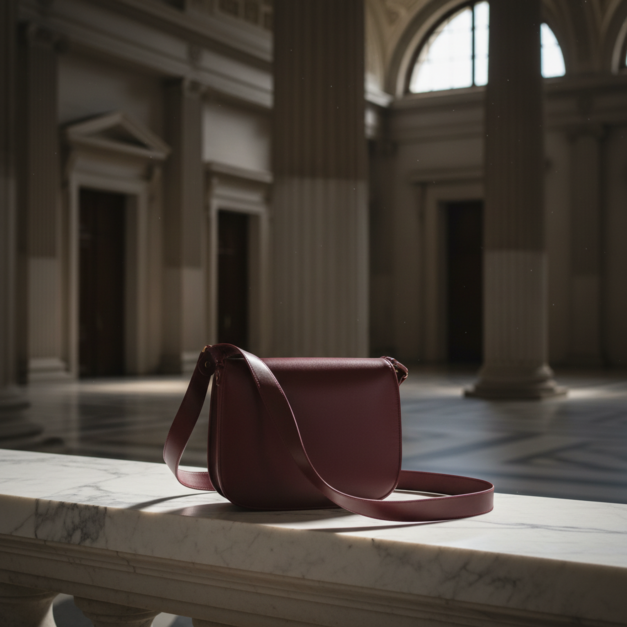 Cartier Must · Suede Flap Shoulder