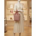 Hermès Ahmedabad · Leather & Toile Tote