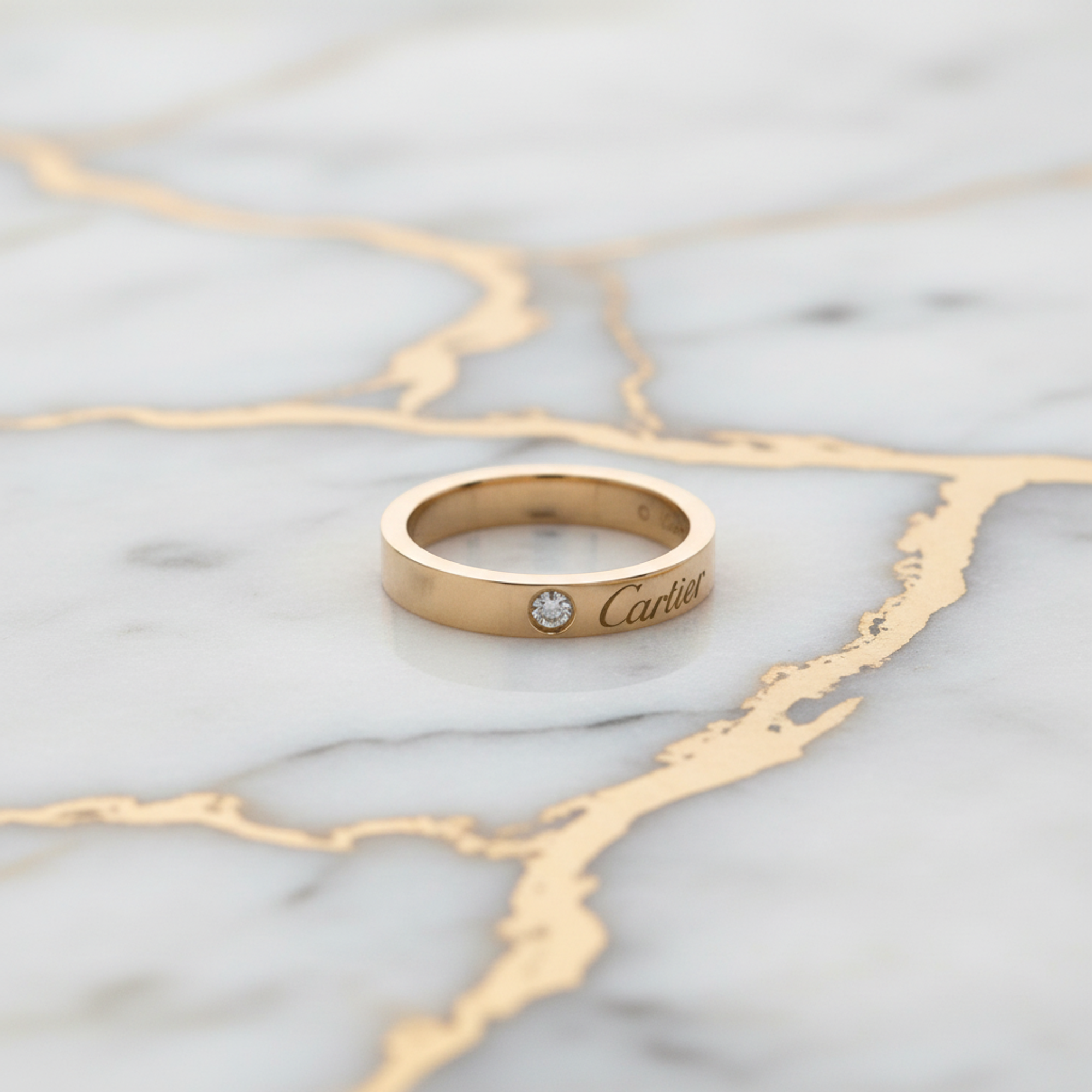 Cartier C de Cartier · Diamond · Rose Gold