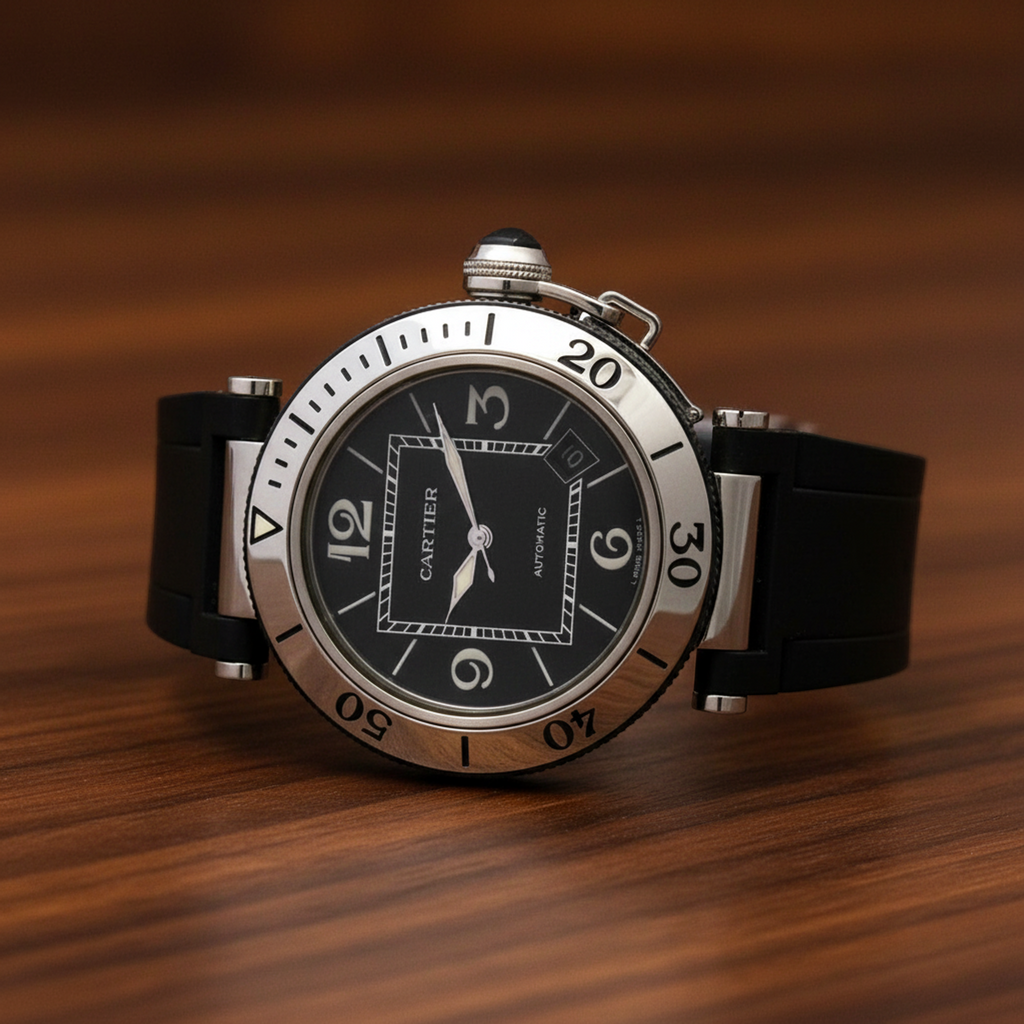 Cartier Pasha Seatimer · Steel · Automatic