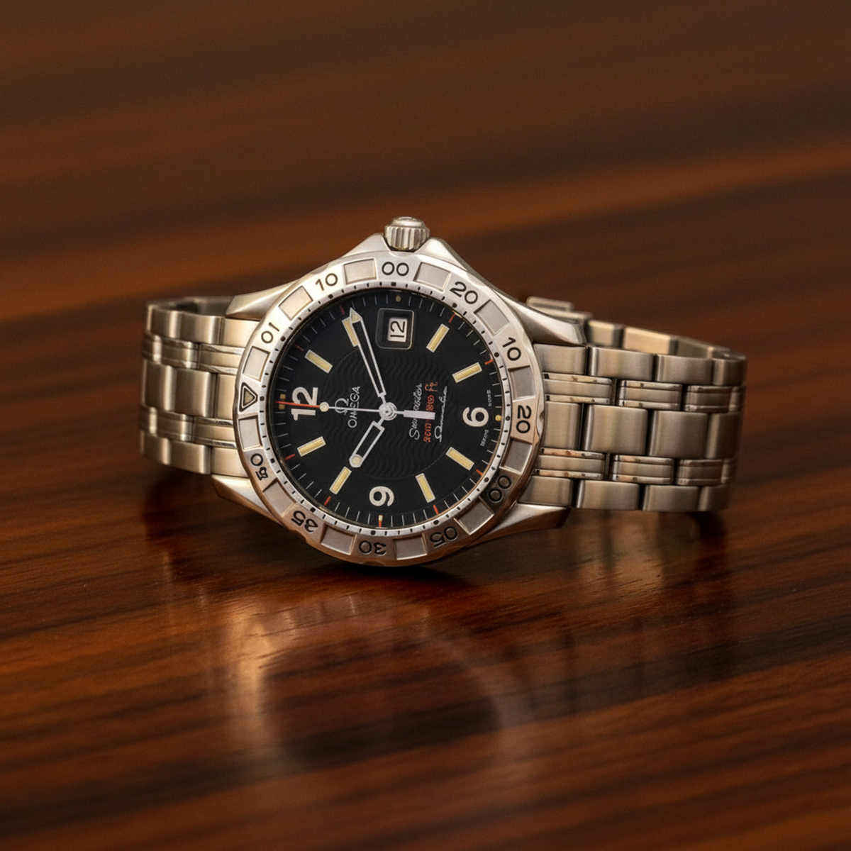 Omega Seamaster 200M · Steel · Auto Quartz