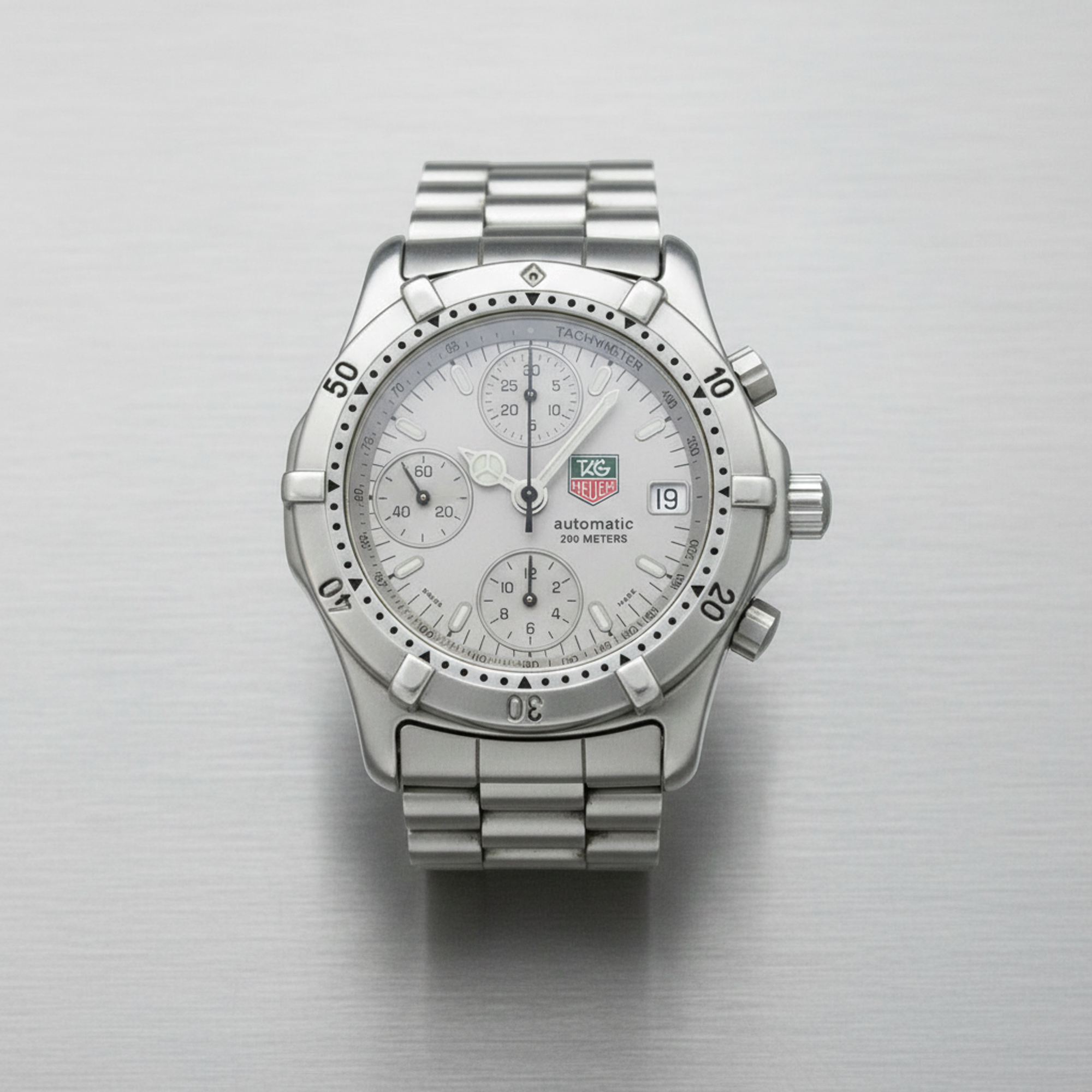 Tag Heuer 2000 Chronograph · Steel · Automatic