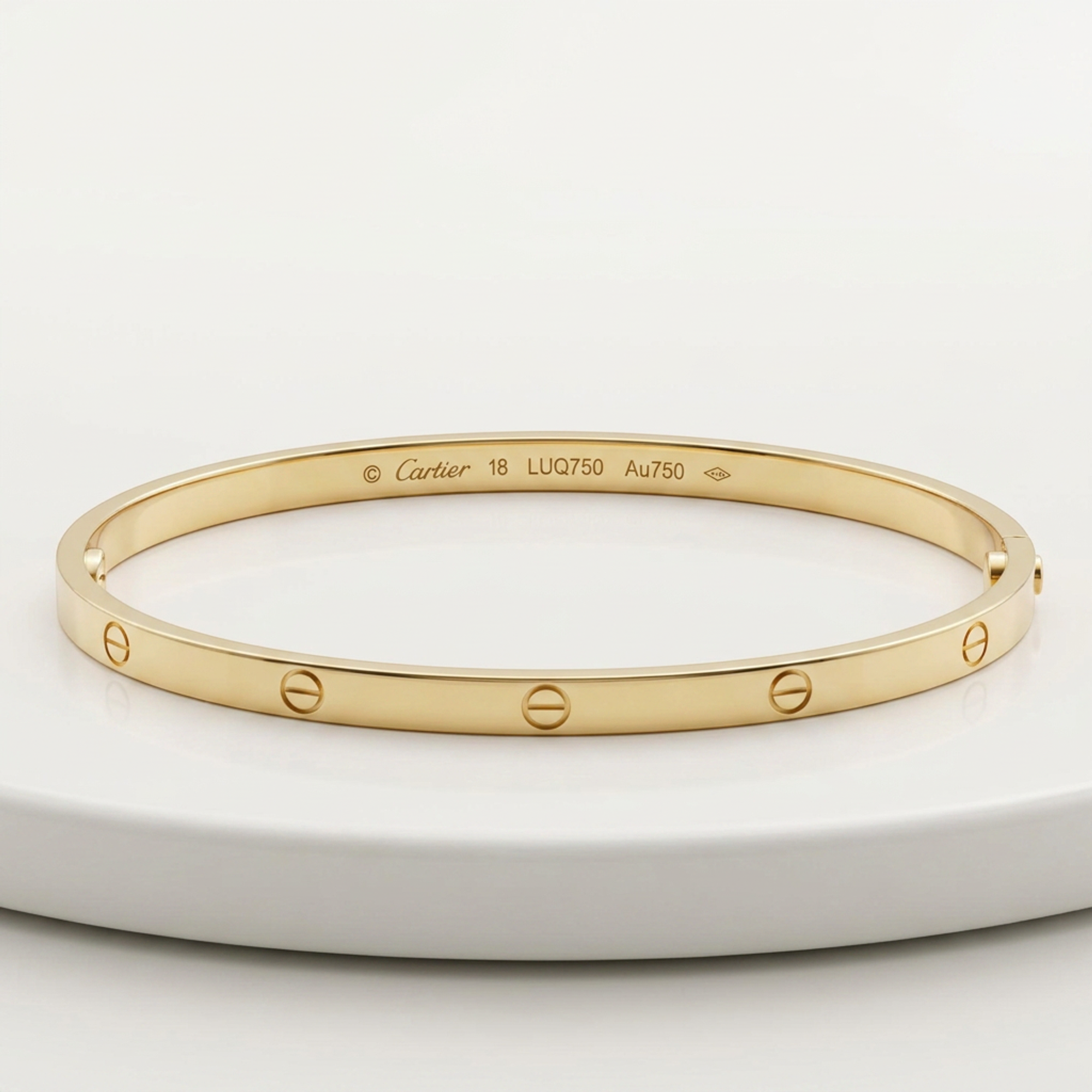 Cartier Love Bracelet · 18K Yellow Gold