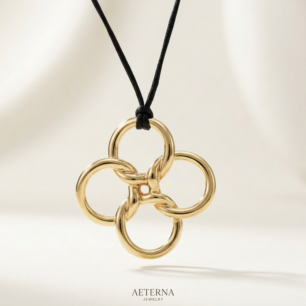 Tiffany Quadrofolio Cord · 18K Yellow Gold