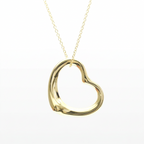Tiffany Open Heart · 18K Yellow Gold