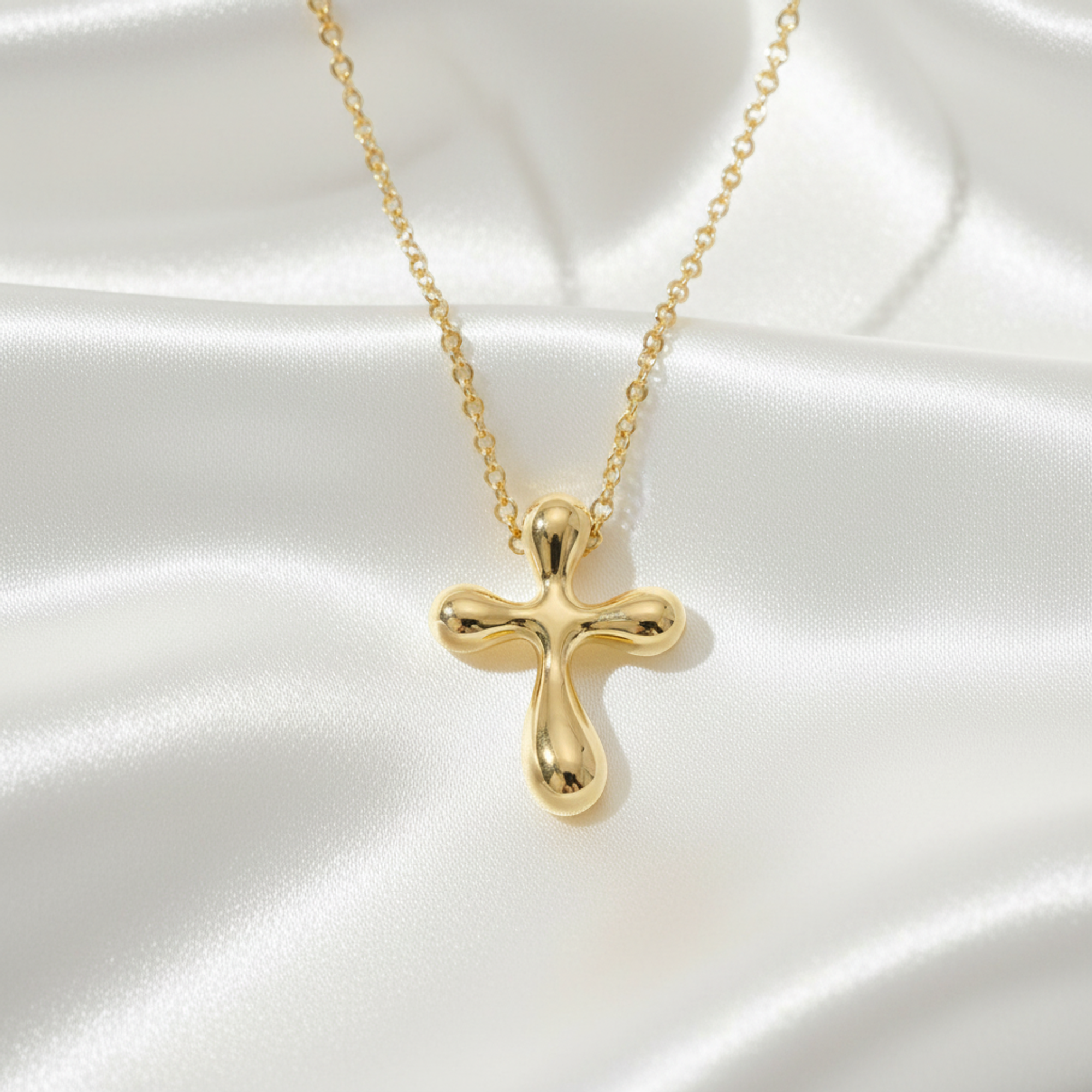Tiffany Cross · 18K Yellow Gold