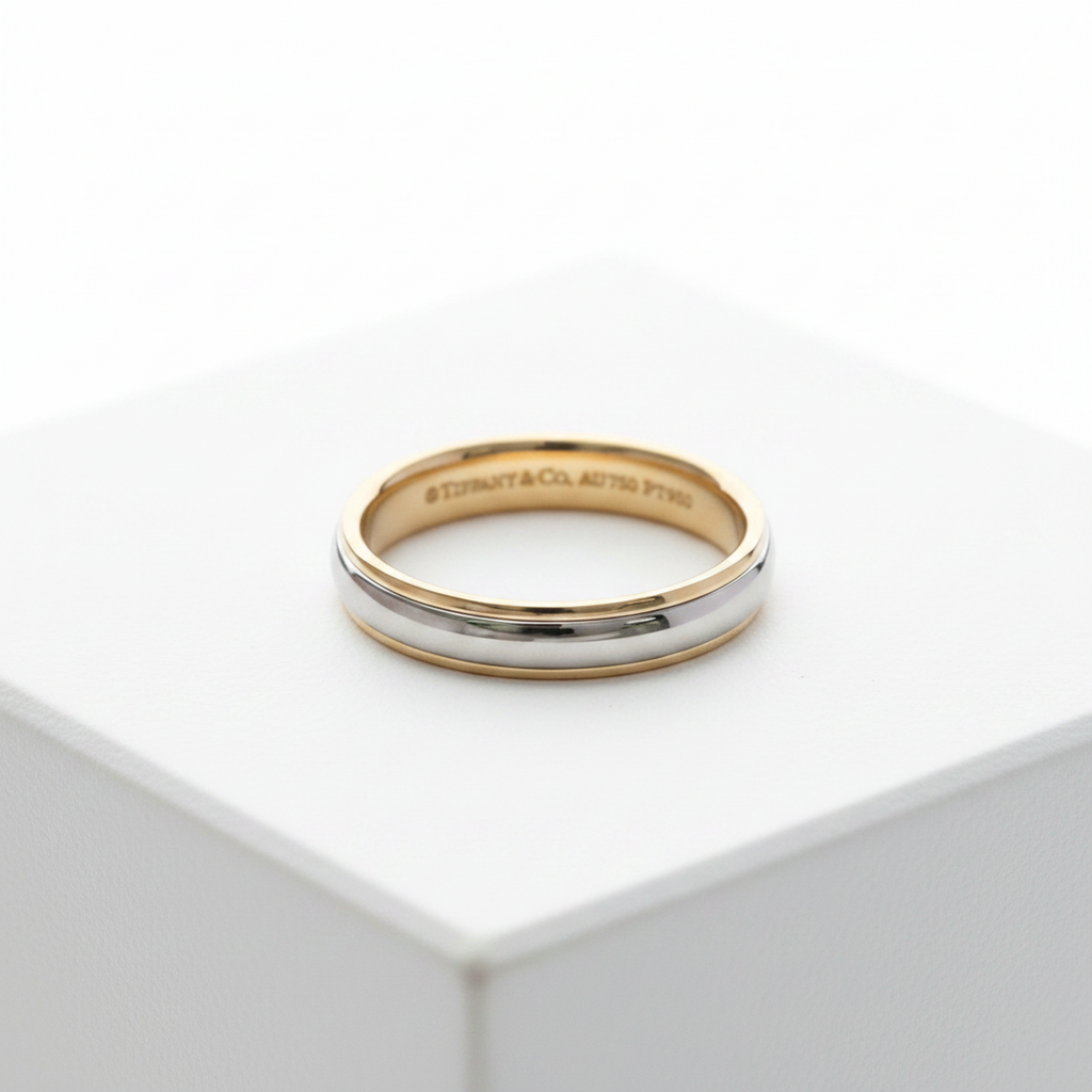 Tiffany Together Milgrain · Rose Gold