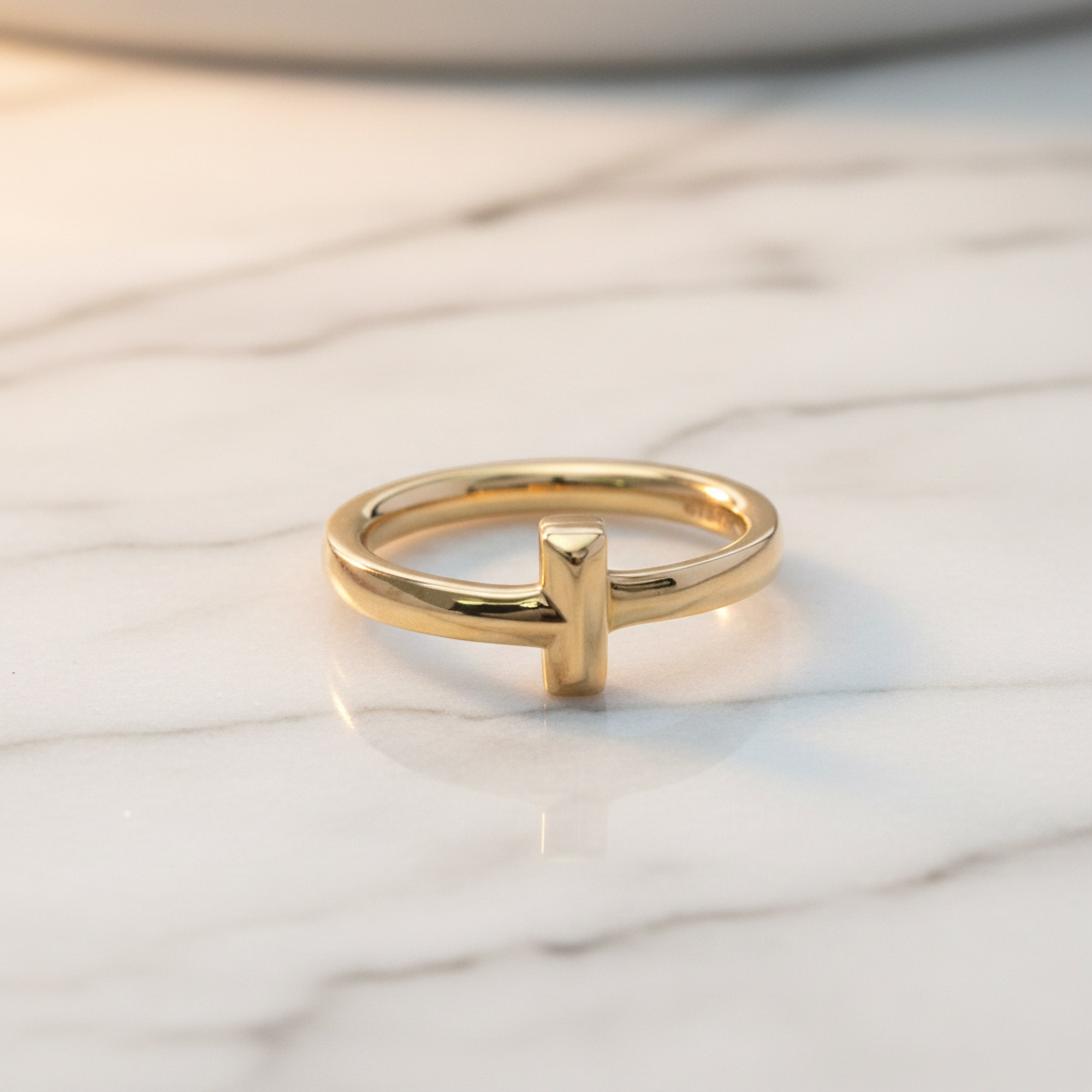 Tiffany T-One Narrow · Rose Gold