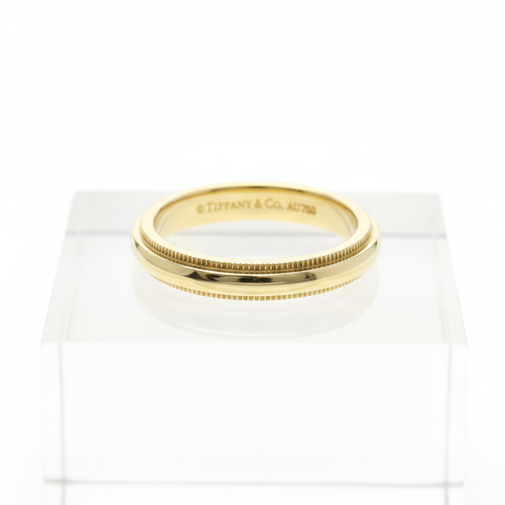 Tiffany Milgrain · 18K Yellow Gold