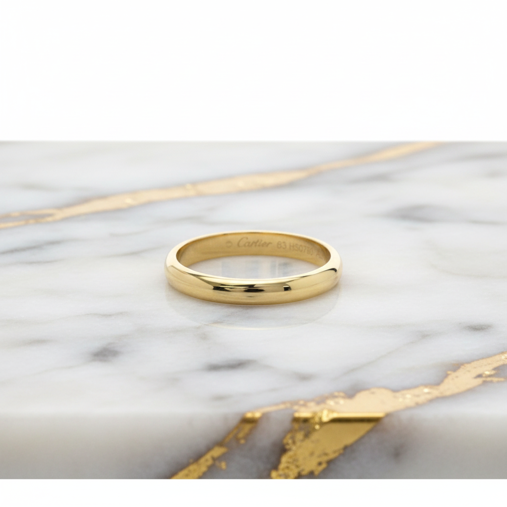 Cartier 1895 Wedding · 18K Yellow Gold · Diamond