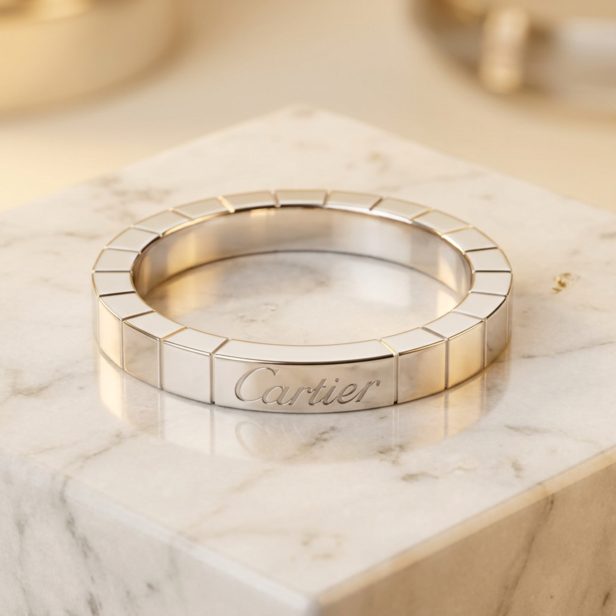 Cartier Lanieres · 18K White Gold