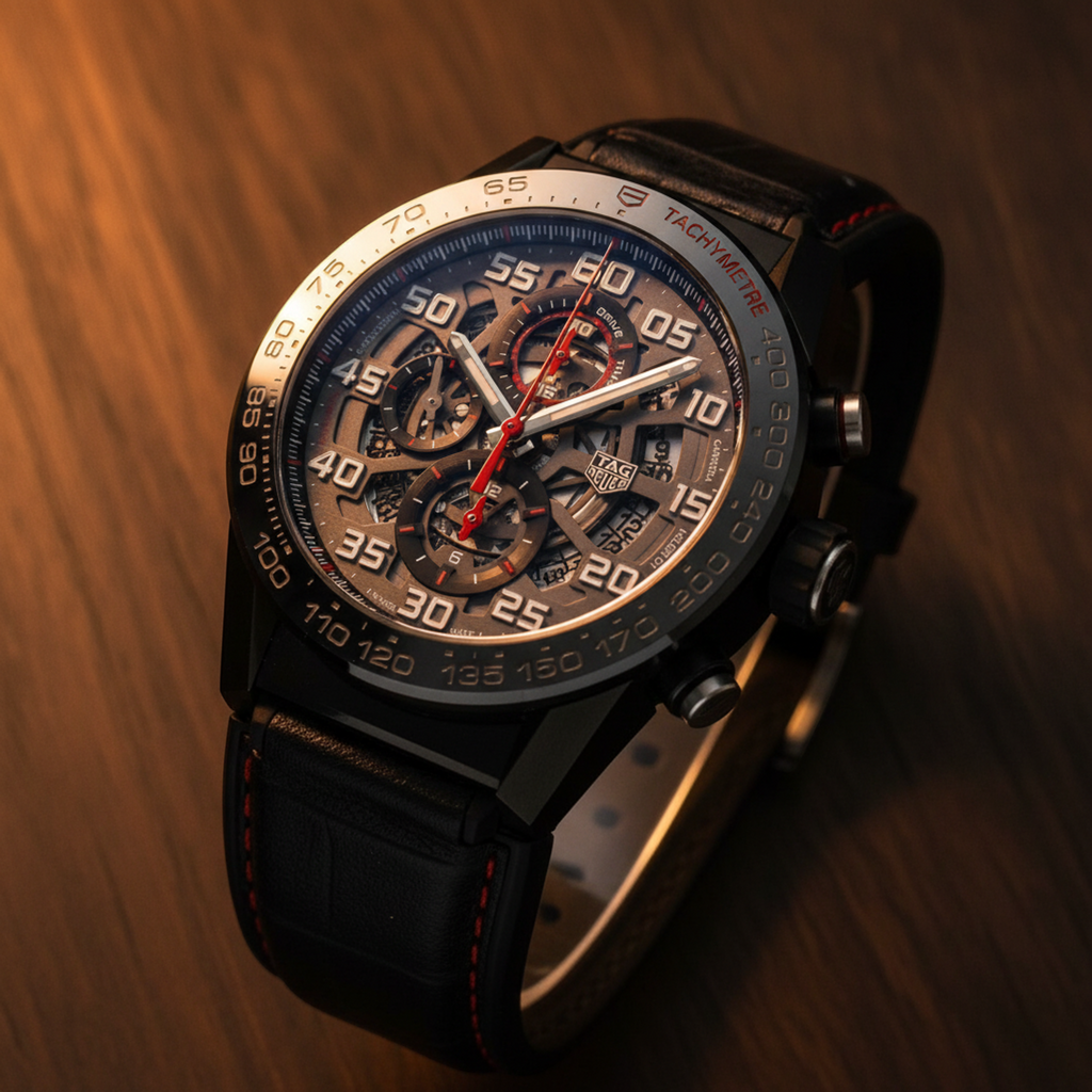 Tag Heuer Carrera Heuer 01 · Ceramic · Steel