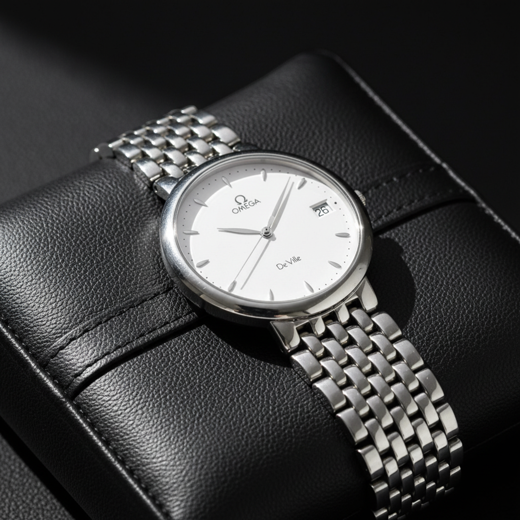 Omega De Ville · Steel · Quartz