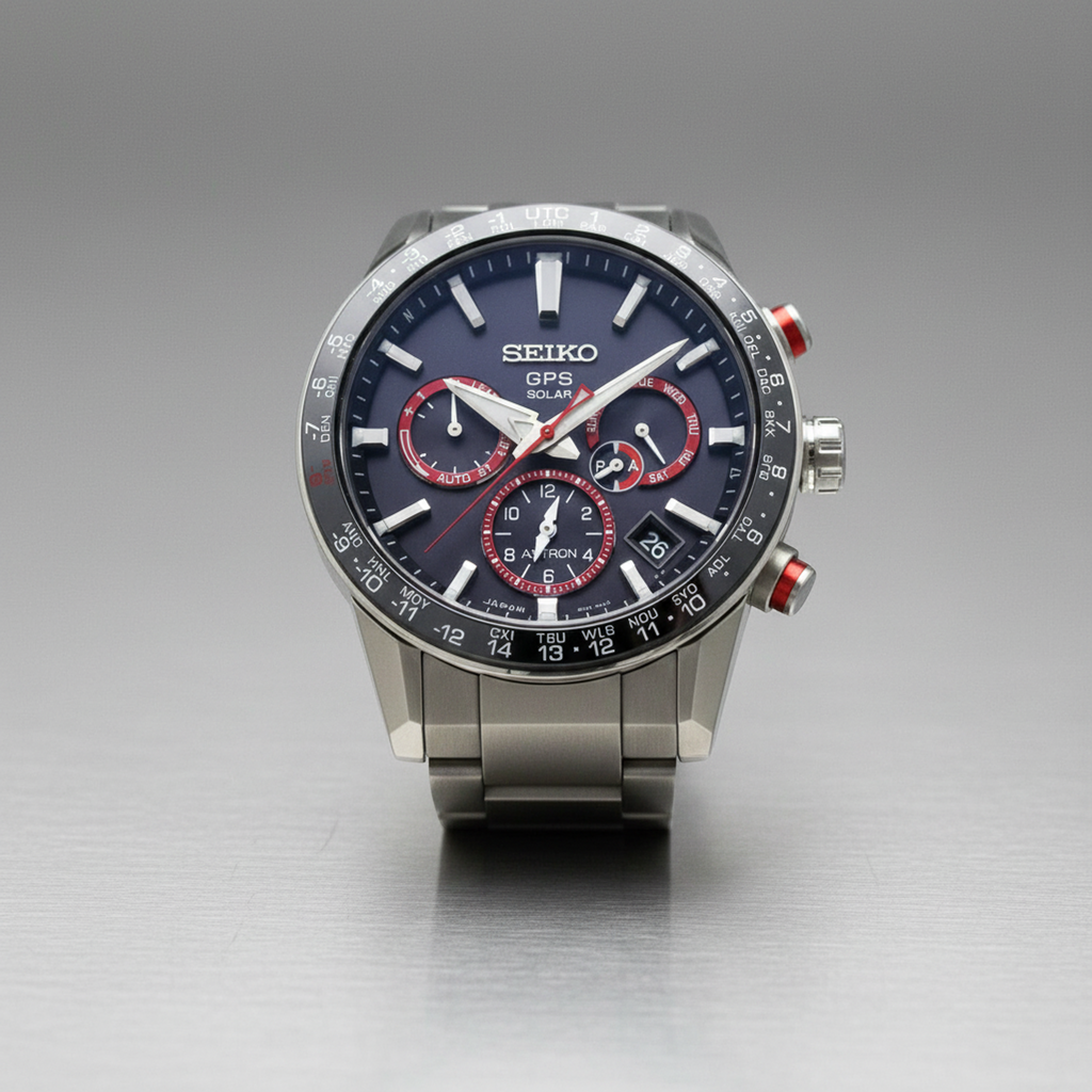 Seiko Astron · Ceramic & Steel · GPS Solar