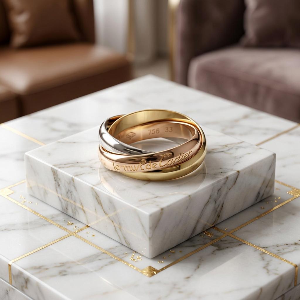Cartier Trinity · Tri-Gold