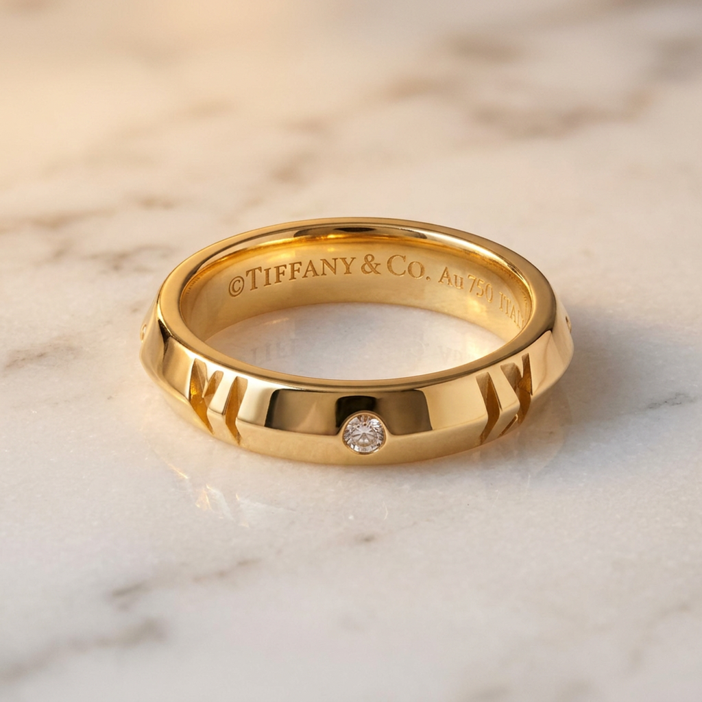 Tiffany Atlas X · Diamond · 18K Yellow Gold