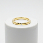 Tiffany Stacking Band · 18K Yellow Gold · Diamond
