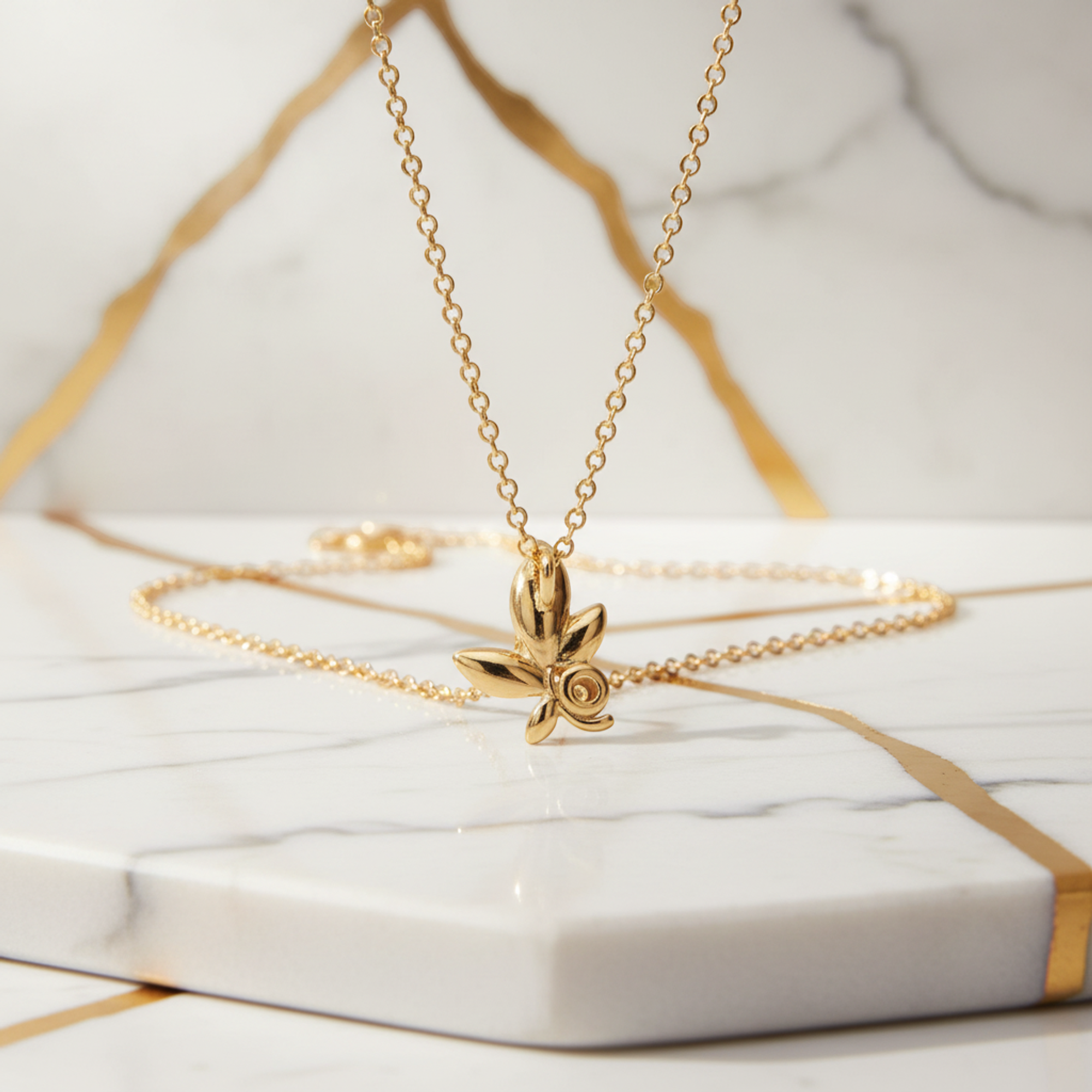 Tiffany Olive Leaf · Diamond · Rose Gold