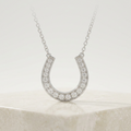 Tiffany Horseshoe · Platinum · Diamond