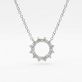 Tiffany Open Circle Mini · Platinum · Diamond