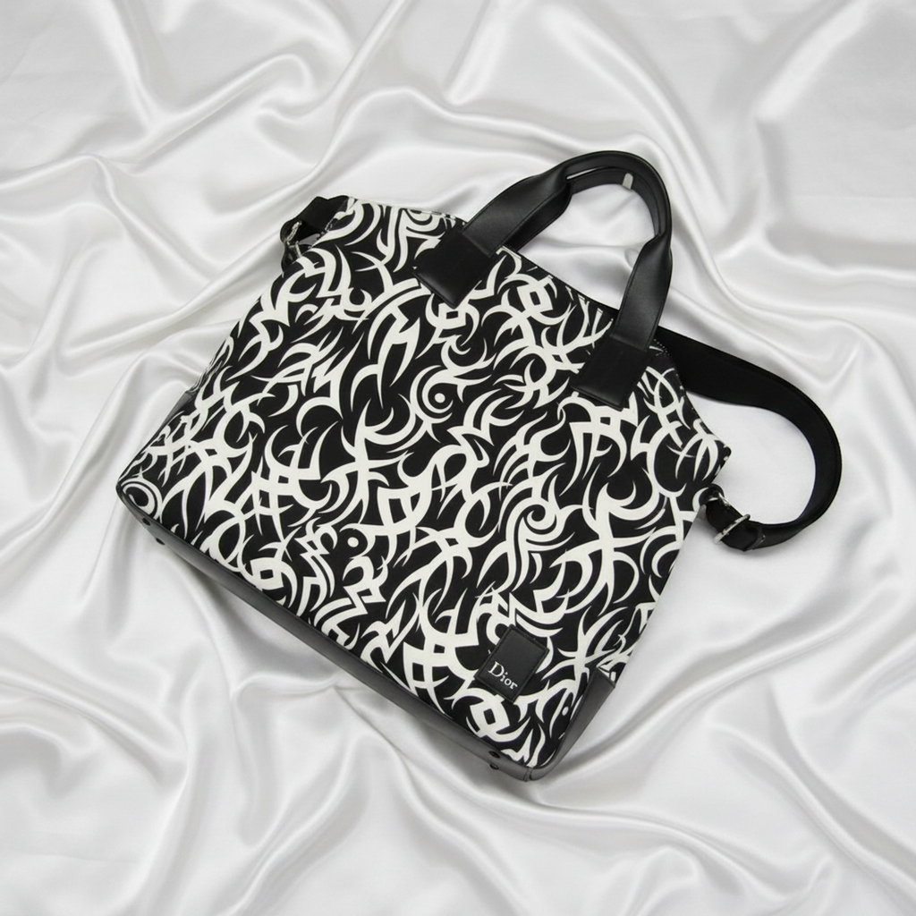 Dior Homme Tribal Motifs · Nylon & Leather