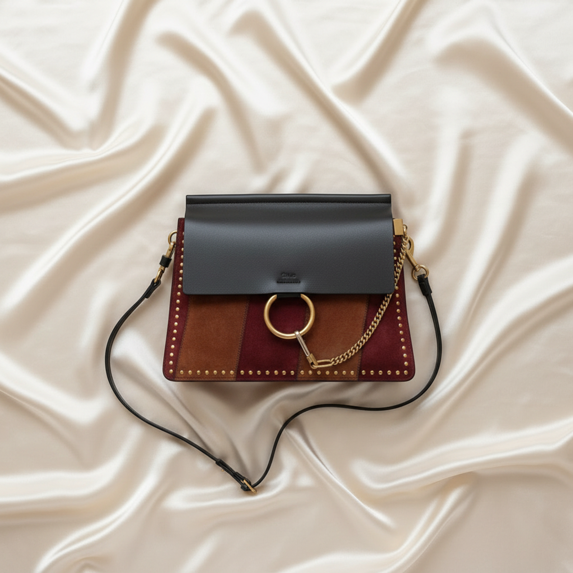 Chloé Faye Medium · Suede & Leather
