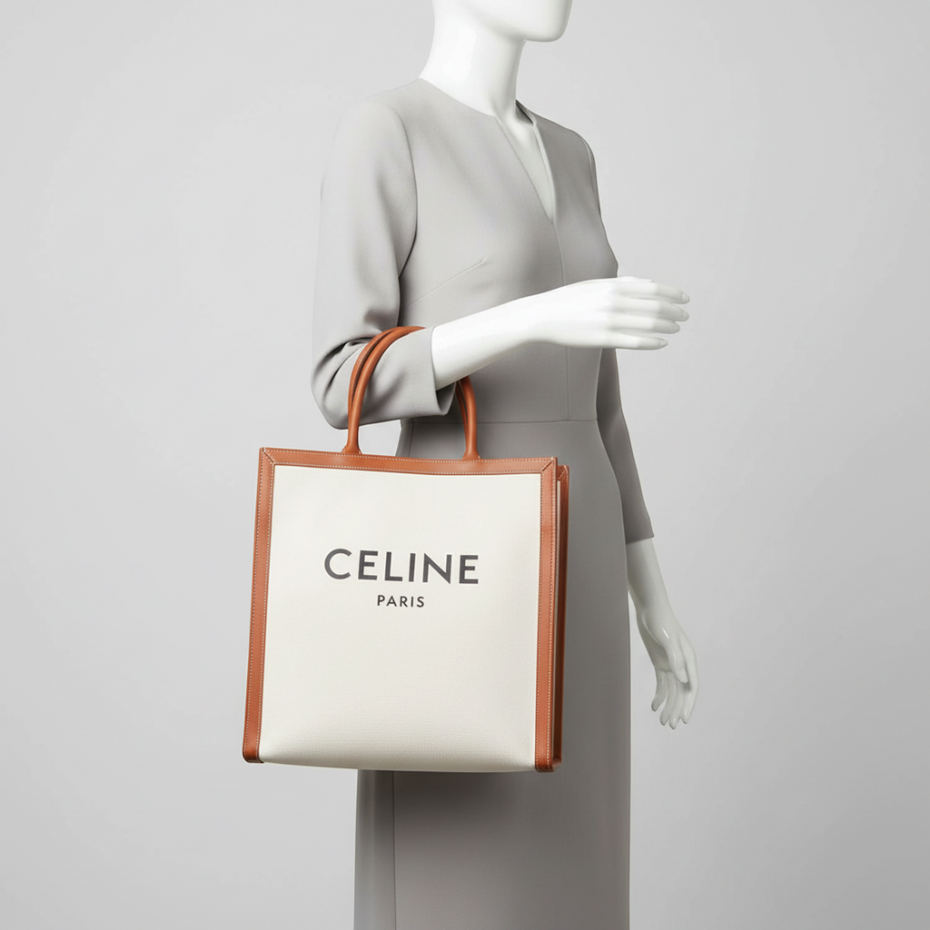 Celine Vertical Cabas Large · Canvas