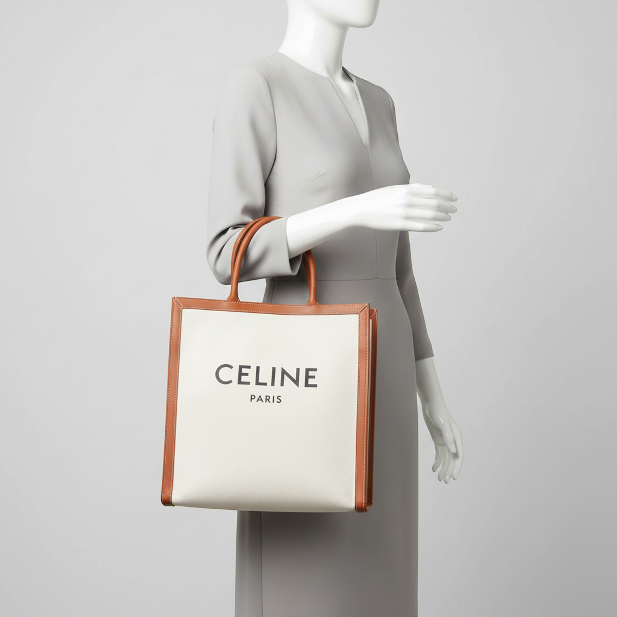 Celine Vertical Cabas Large · Canvas