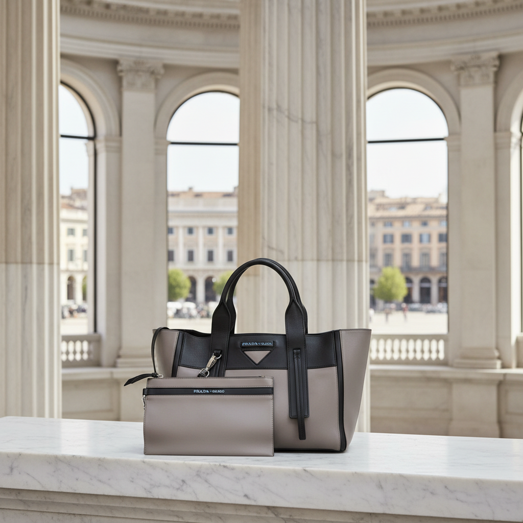 Prada Ouverture · Leather Tote