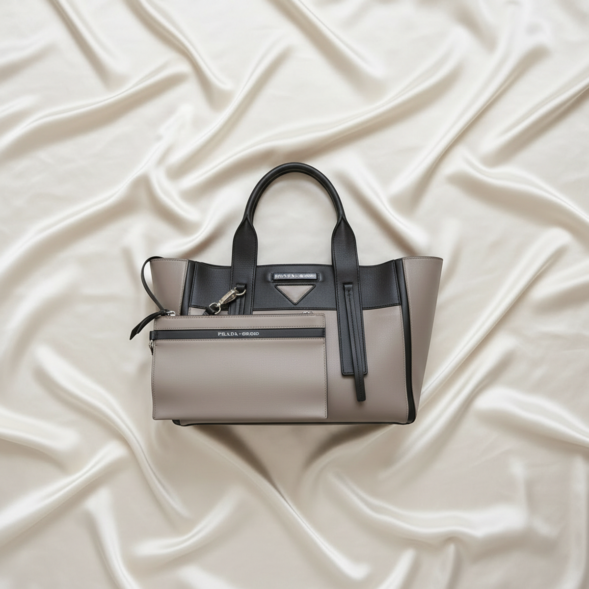 Prada Ouverture · Leather Tote