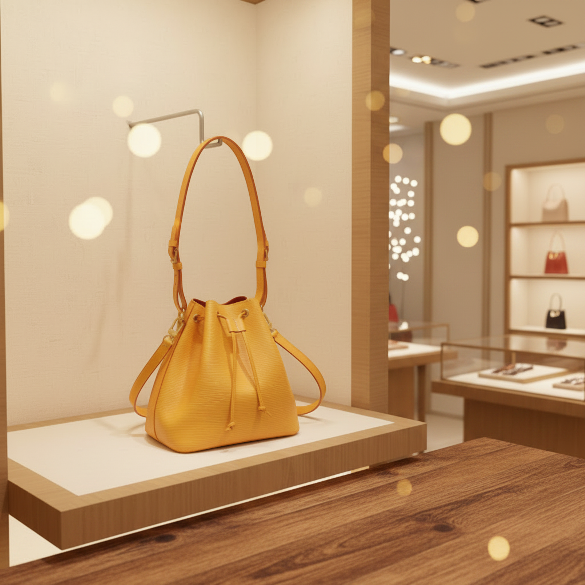 Louis Vuitton Petit Noé · Epi Jaune