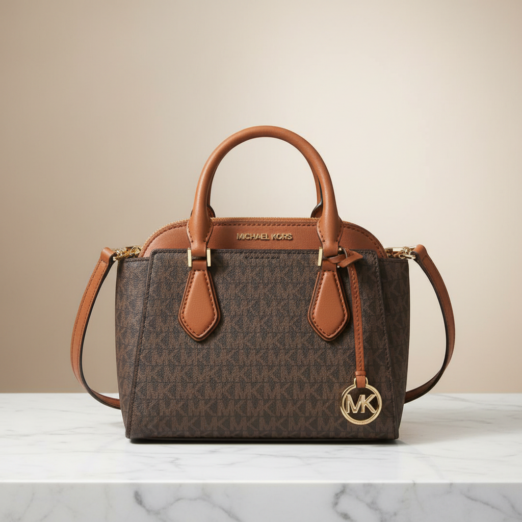 Michael Kors Dahlia · Coated Canvas Satchel