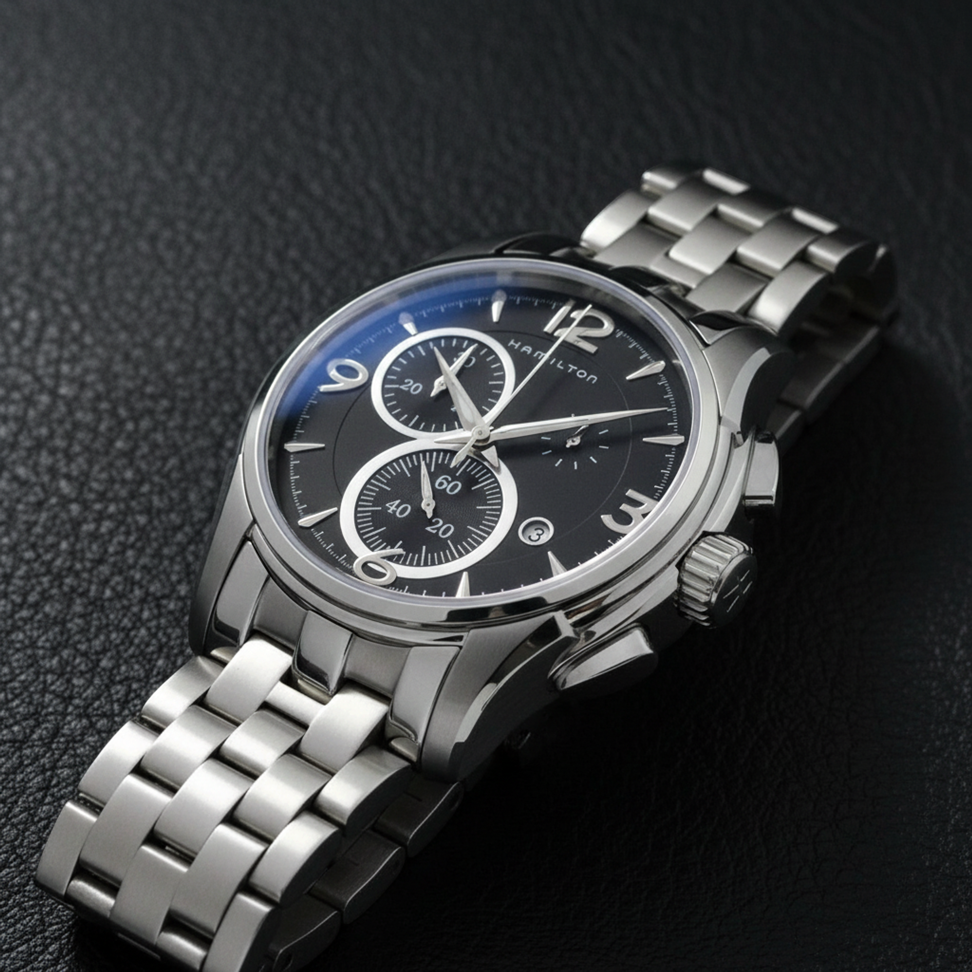 Hamilton Jazzmaster · Steel Chronograph