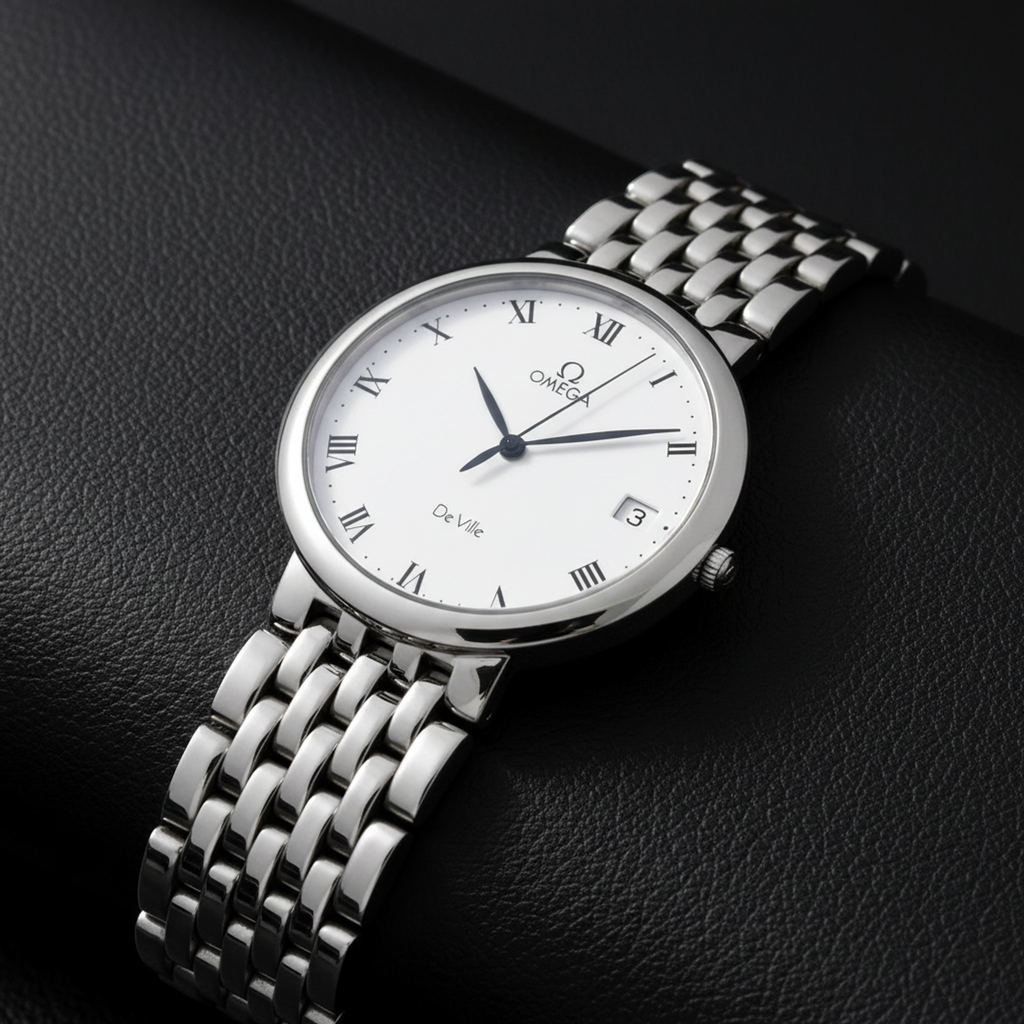 Omega De Ville · Steel · Quartz