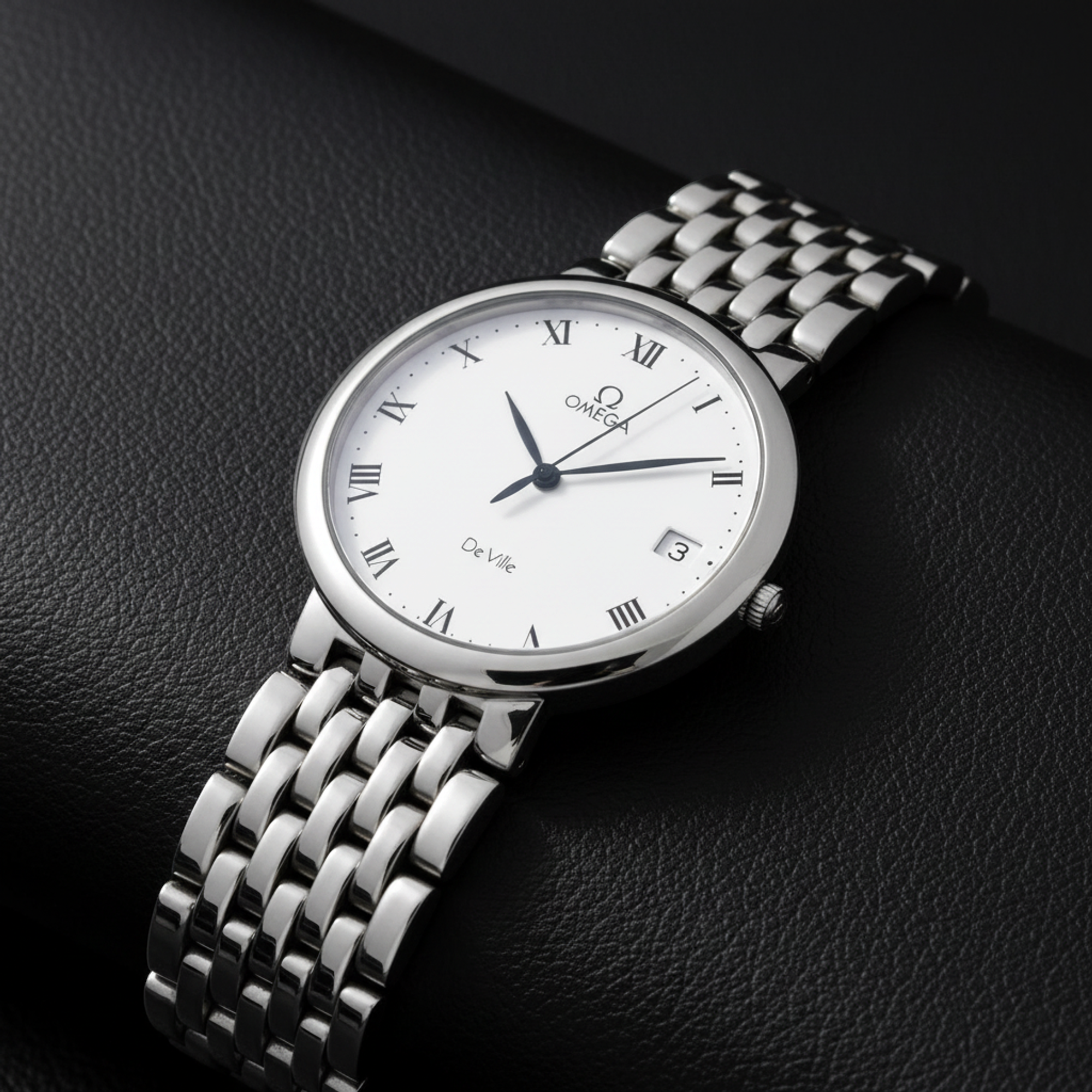 Omega De Ville · Steel · Quartz