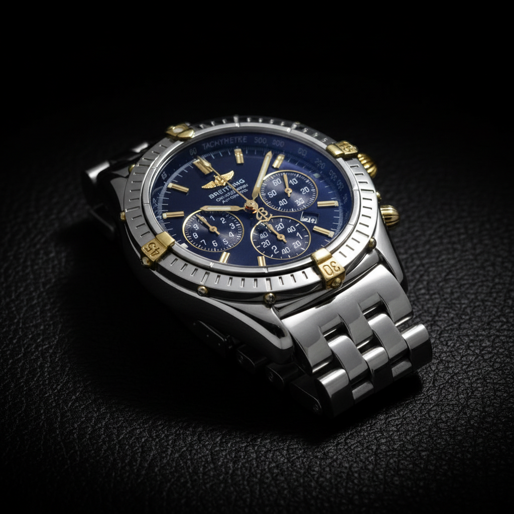 Breitling Shadow · Steel & 18K Yellow Gold