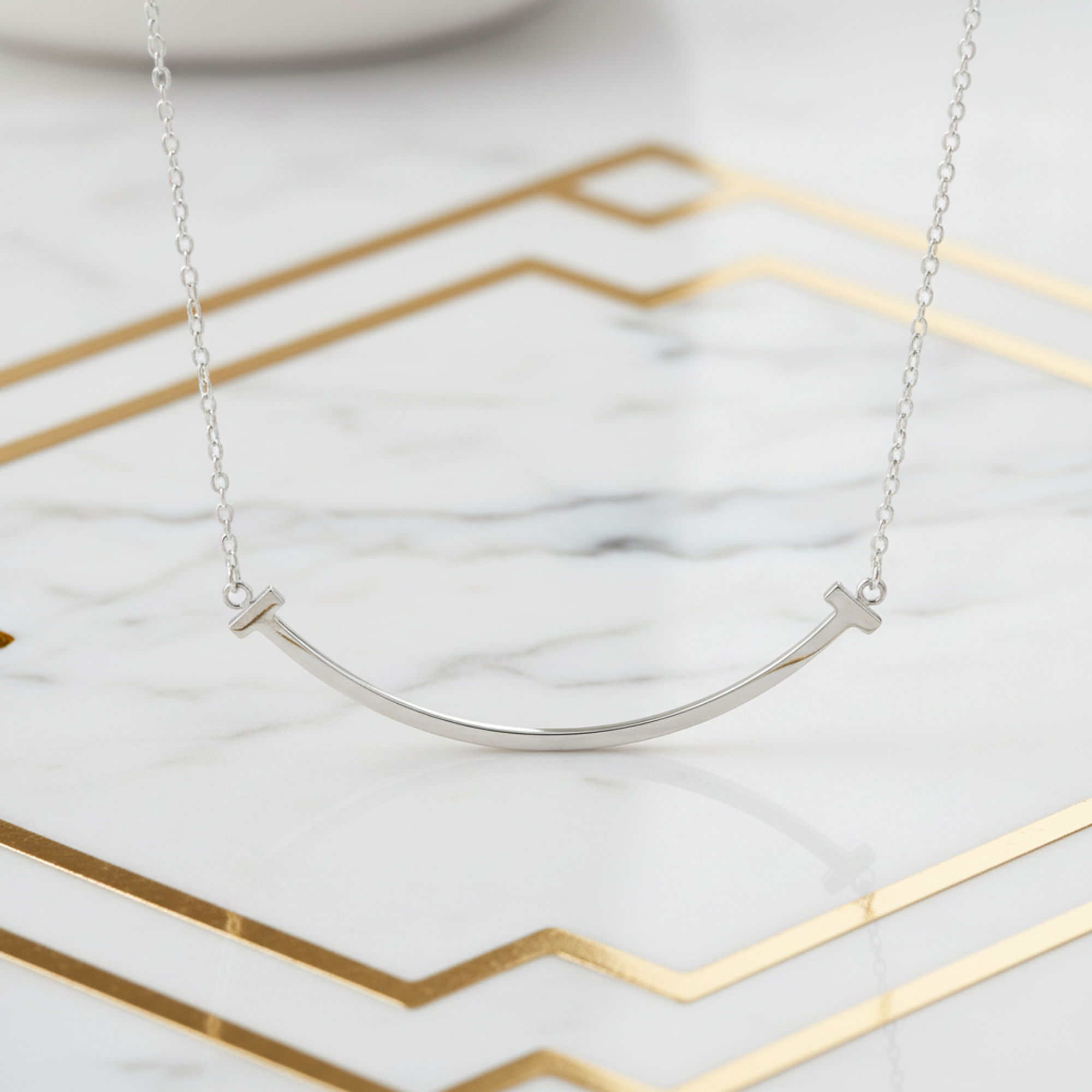 Tiffany T Smile · 18K White Gold