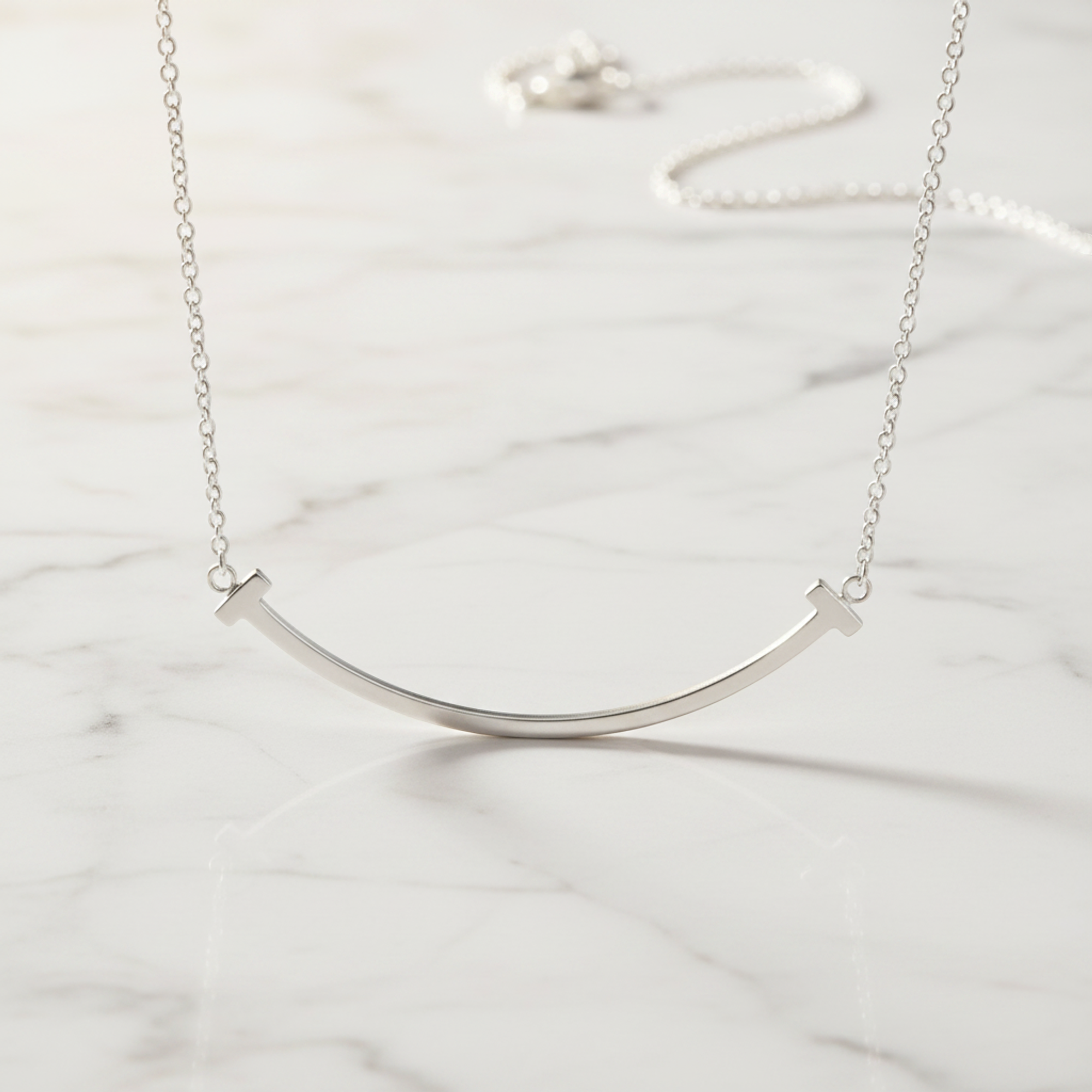Tiffany T Smile · 18K White Gold