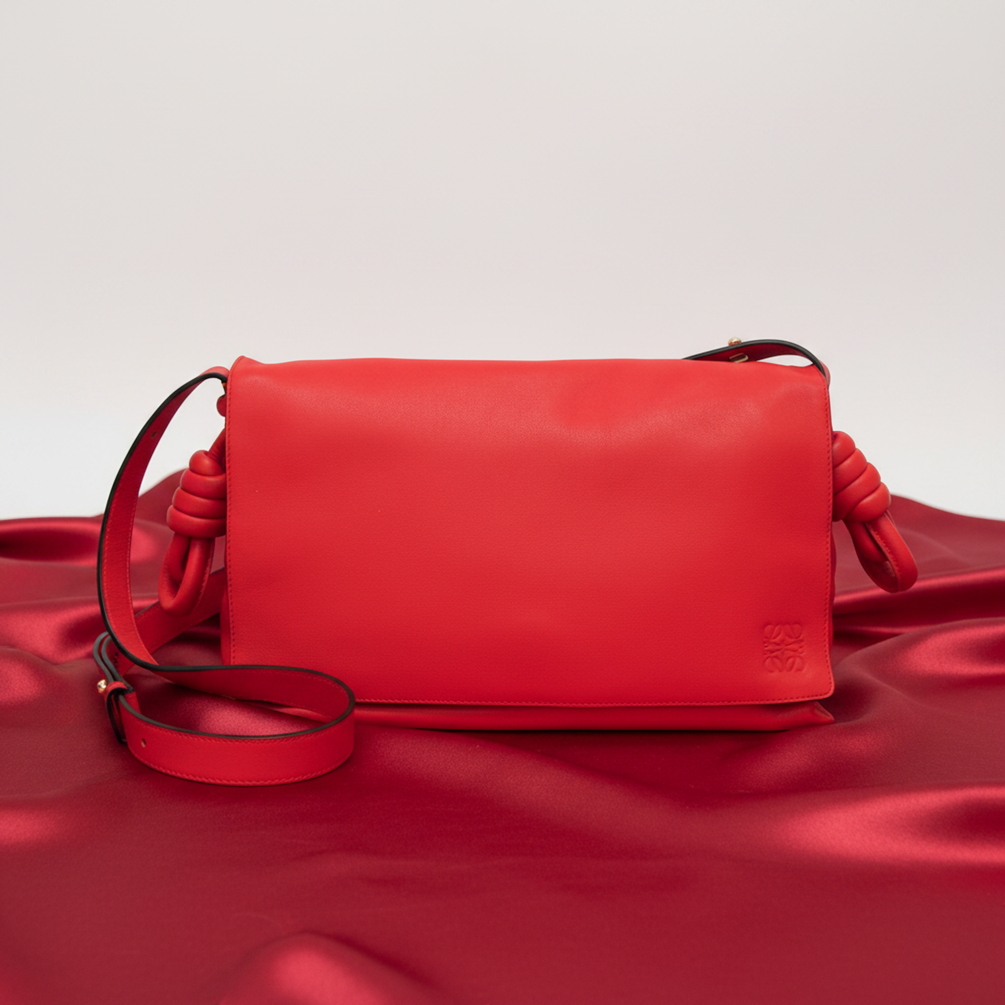 Loewe Flamenco · Leather Messenger