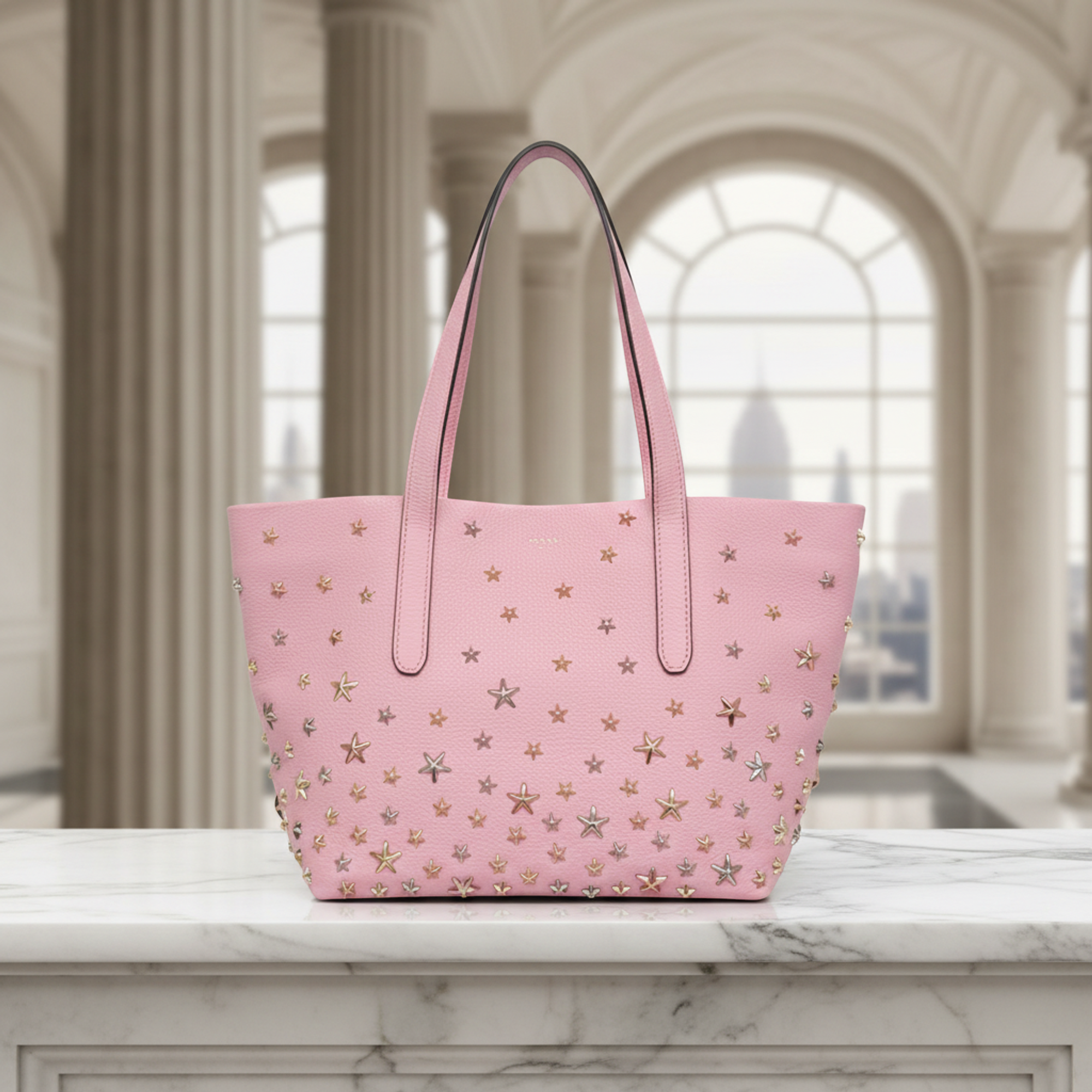 Jimmy Choo Sophia · Studded Leather Tote